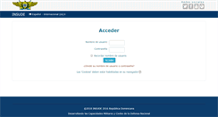 Desktop Screenshot of insudevirtual.com